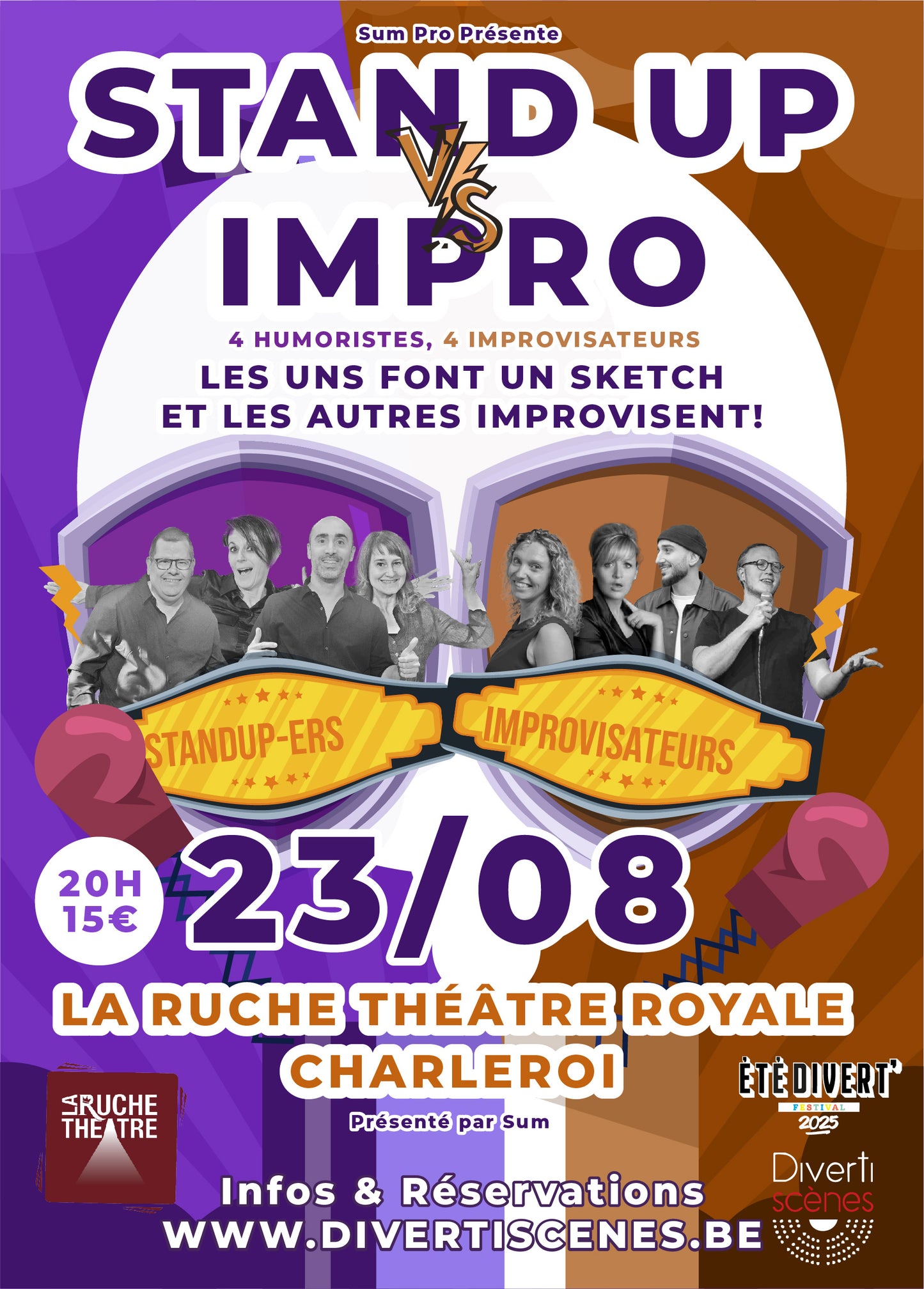 23 août - Stand-up / Impro
