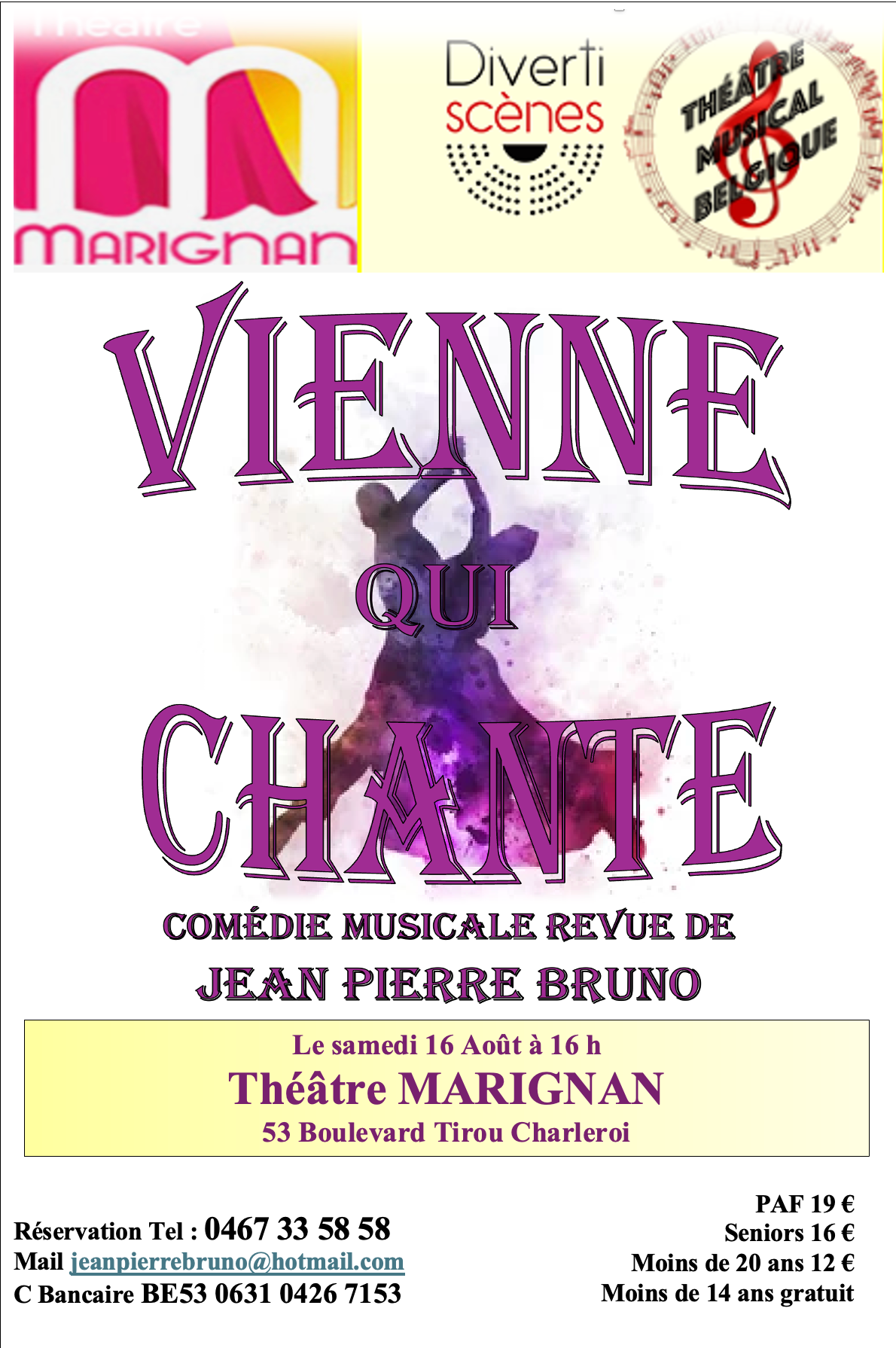 16 août - Vienne qui chante - Comédie musicale