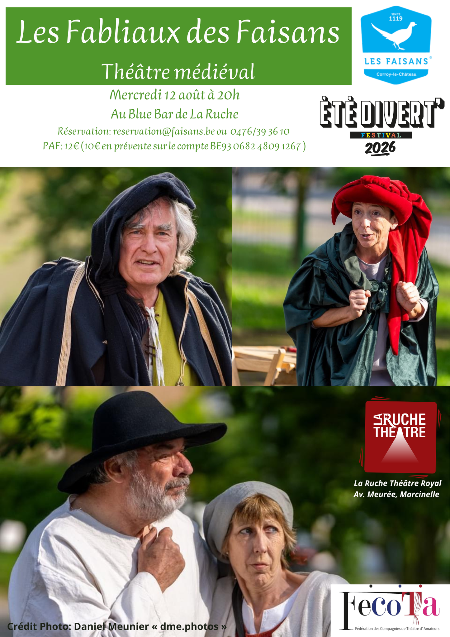 Les Fabliaux sur scène - 12 août