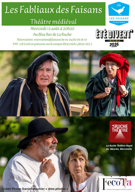 Les Fabliaux sur scène - 12 août
