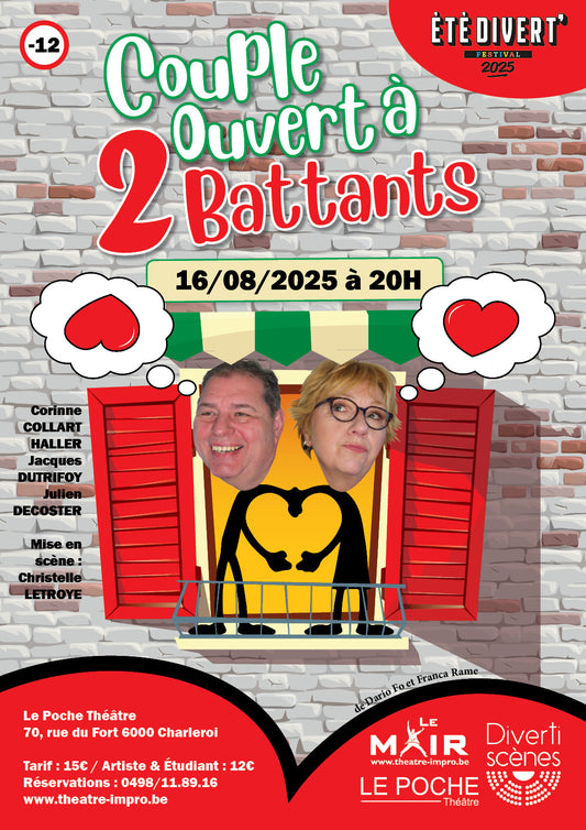 16 août - Couple ouvert à deux battants