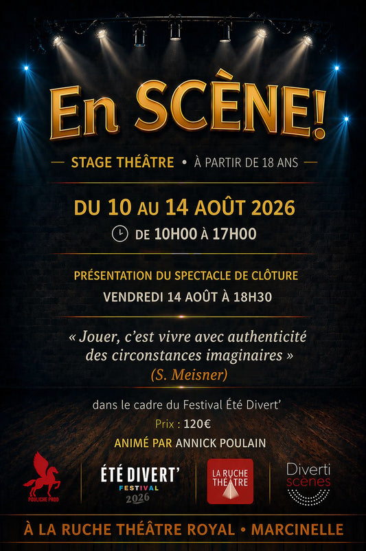 STAGE En Scène ! - 10 au 14 août